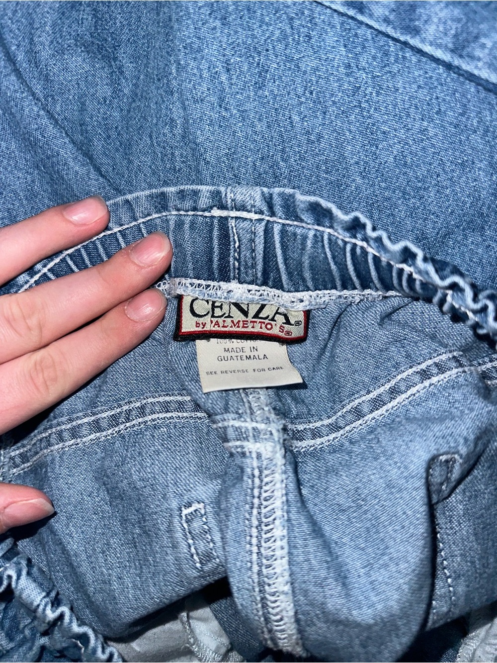 Cenza by Palmetto High Waisted Elastic Jeans - Picture 5 of 5